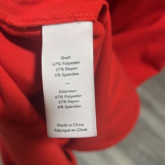 LIKELY Cassidy One Shoulder Sheath Cocktail Dress, Red, Size 4 - Picture 8 of 9